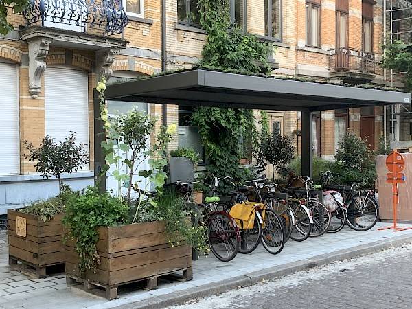 Tecno Art TECNO Q fietsoverkapping Antwerpen