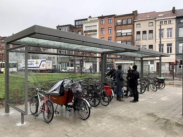 Tecno Art TECNO Q fietsoverkapping Antwerpen